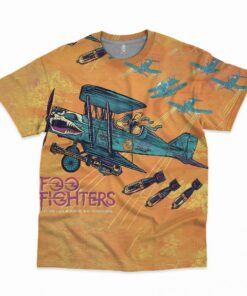 Foo Fighters All Over Print T-shirt QB FF3D3003 (22)