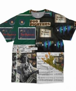 Foo Fighters All Over Print T-shirt QB FF3D3003 (23)