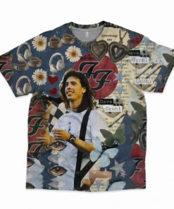 Foo Fighters All Over Print T-shirt QB FF3D3003 (25)