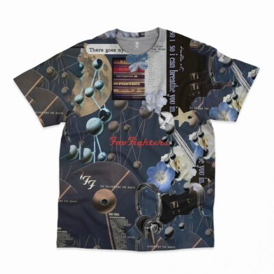 Foo Fighters All Over Print T-shirt QB FF3D3003 (28)