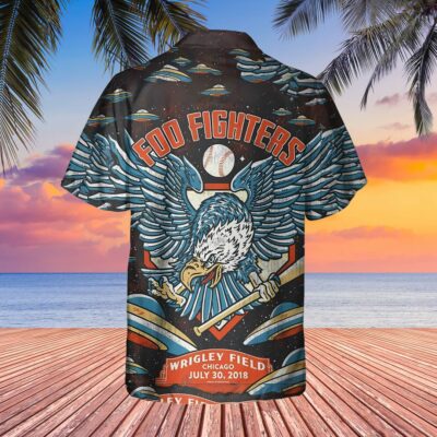 Foo Fighters Hawaii Shirt QB FFHW3003