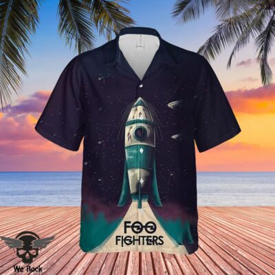 Foo Fighters Hawaiian Shirt DL FFHW0504 (14)