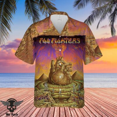 Foo Fighters Hawaiian Shirt DL FFHW0504 (16)