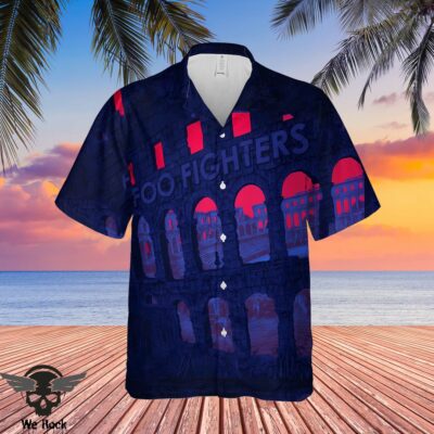 Foo Fighters Hawaiian Shirt DL FFHW0504 (18)