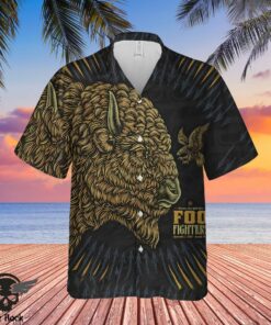 Foo Fighters Hawaiian Shirt DL FFHW0504 (19)