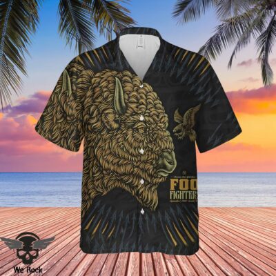 Foo Fighters Hawaiian Shirt DL FFHW0504 (19)