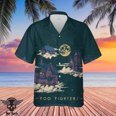 Foo Fighters Hawaiian Shirt DL FFHW0504 (2)