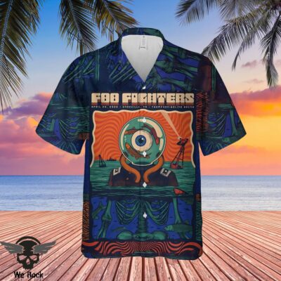 Foo Fighters Hawaiian Shirt DL FFHW0504 (21)