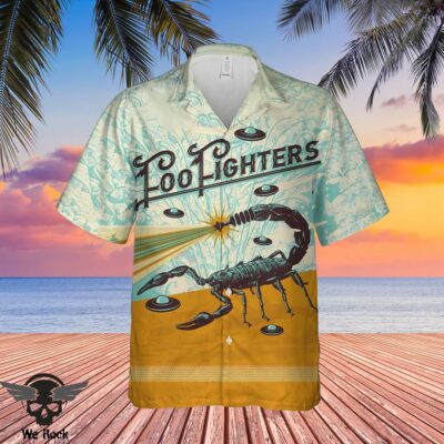 Foo Fighters Hawaiian Shirt DL FFHW0504 (6)