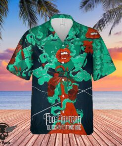 Foo Fighters Hawaiian Shirt DL FFHW0504 (8)