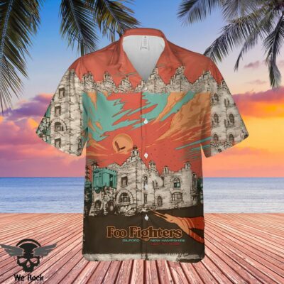 Foo Fighters Hawaiian Shirt DL FFHW0504
