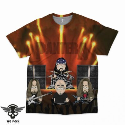 Pantera All Over Print Shirt DL PTR3DS0504 (20)