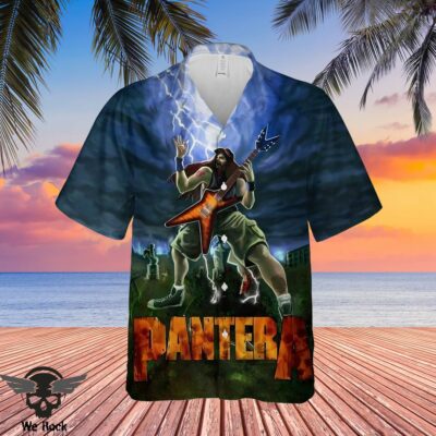 Pantera Hawaiian Shirt DL PTRHW0504 (2)