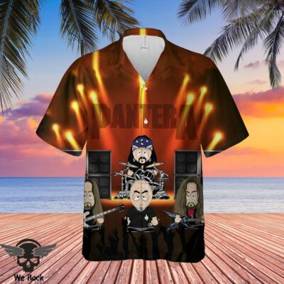 Pantera Hawaiian Shirt DL PTRHW0504 (20)