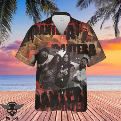 Pantera Hawaiian Shirt DL PTRHW0504 (7)