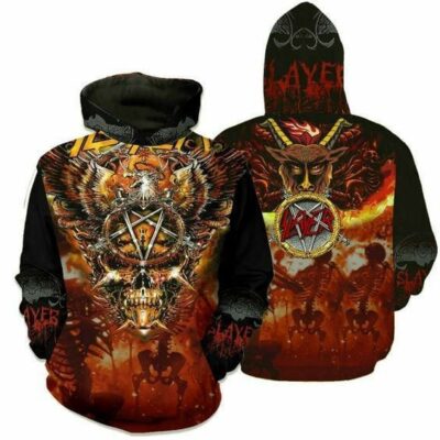 Slayer All Over Print Apparel