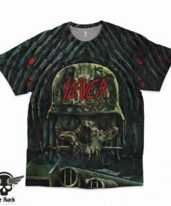 Slayer All Over Print Shirt DL SLR3DS0604