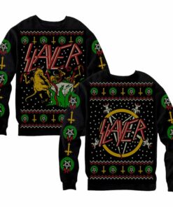 Slayer Christmas Tshirt, Sweatshirt, Hoodie 1