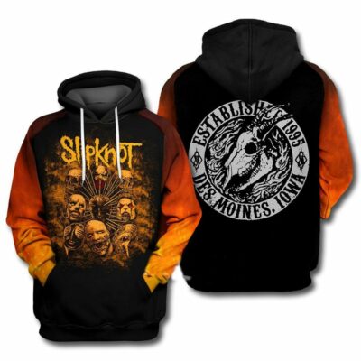 Slipknot All Over Print Hoodie DL SLAOPHD151003