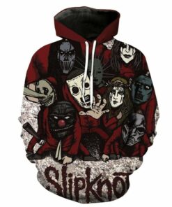 Slipknot All Over Print Hoodie DL SLAOPHD230102