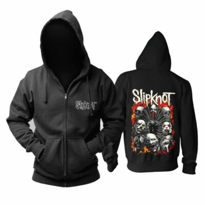 Slipknot All Over Print Zip Hoodie DL SLAOPZHD151001