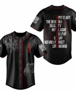 Slipknot Limited Baseball Jersey SLBJ10