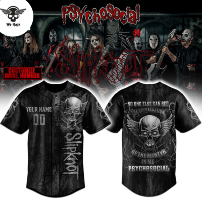 Slipknot Limited Baseball Jersey SLBJ13