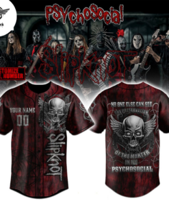 Slipknot Limited Baseball Jersey SLBJ14