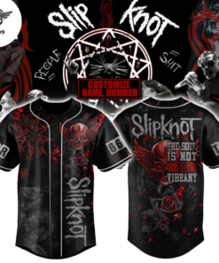 Slipknot Limited Baseball Jersey SLBJ17