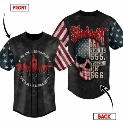 Slipknot Limited Baseball Jersey SLBJ22