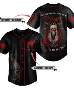 Slipknot Limited Baseball Jersey SLBJ26