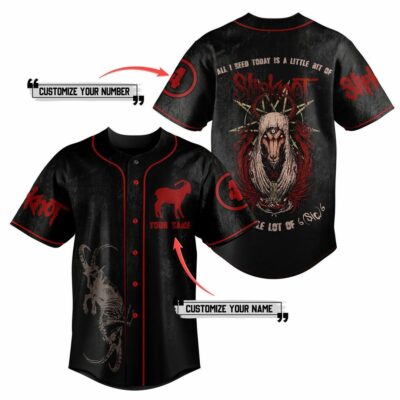 Slipknot Limited Baseball Jersey SLBJ26