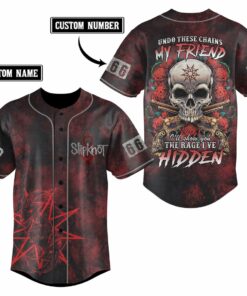 Slipknot Limited Baseball Jersey SLBJ27