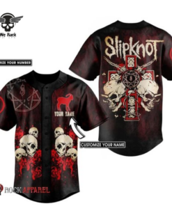 Slipknot Limited Baseball Jersey SLBJ33