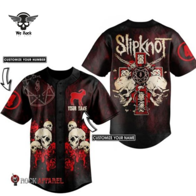 Slipknot Limited Baseball Jersey SLBJ33