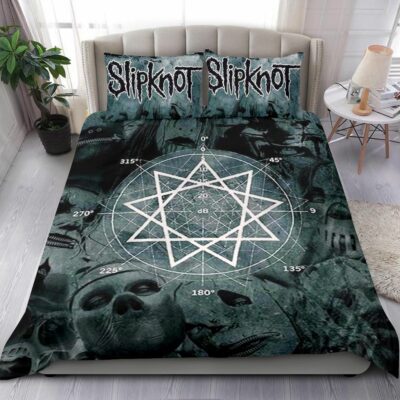 Slipknot Merch Rock Band Bedding Set SLQB12