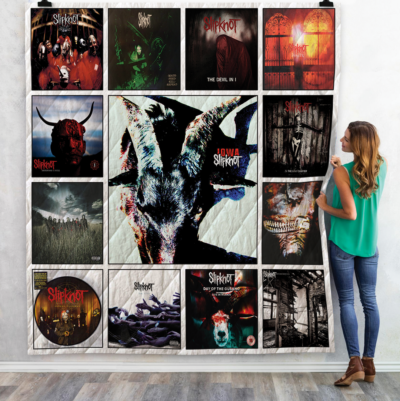 Slipknot Merch Rock Band Quilt Blanket SLQB02