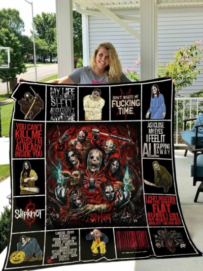 Slipknot Merch Rock Band Quilt Blanket SLQB06