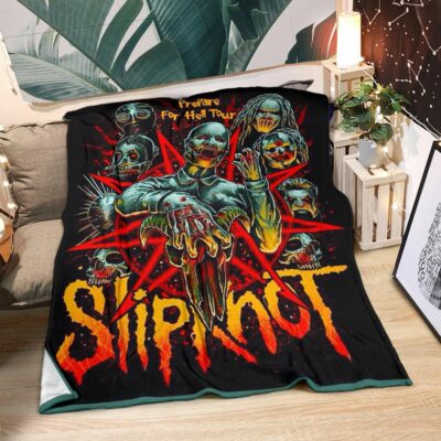 Slipknot Merch Rock Band Quilt Blanket SLQB08