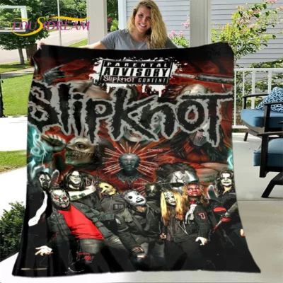 Slipknot Merch Rock Band Quilt Blanket SLQB11