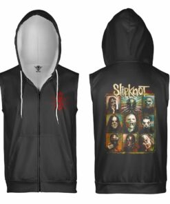 Slipknot Sleeveless Hoodie SLSLLH2D161023 (9)