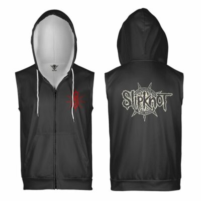 Slipknot Sleeveless Hoodie SLSLLH2D161023