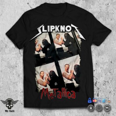 Slipknot x Metallica Limited Shirt SLMT2D001