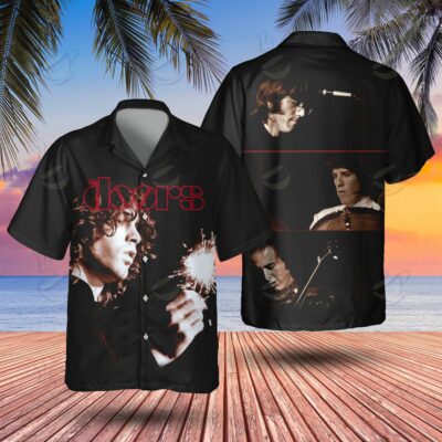 1 All Over Shirt: Hawaiian - SDS - BRIGHT MIDNIGHT