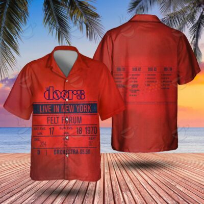 1 All Over Shirt: Hawaiian - SDS - LIVE IN NEW YORK