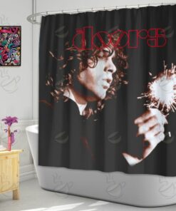 6All Over Shower Curtain - SDS - BRIGHT MIDNIGHT