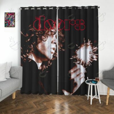 7All Over Window Curtain - SDS - BRIGHT MIDNIGHT