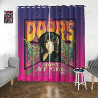 7All Over Window Curtain - SDS - LIGHT MY FIRE