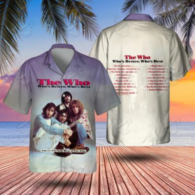 1 All Over Shirt: Hawaiian - WWT - WHO'S BETTER, WHO'S BEST