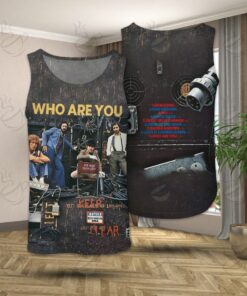 1 All Over Tank Top - WWT - WHO ARE YOU
